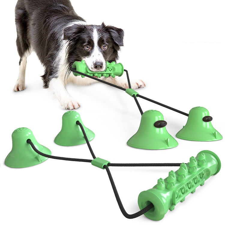 DogCare® Saugnapf Spielzeug mit Futterfach